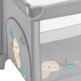 Манеж-кровать Baby Design Simple 2019 07 Light Gray