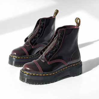 Ботинки Dr. Martens Sinclair Arcadia Leather бордовые женские