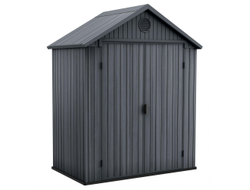 Сарай "Дарвин 6х4" (размеры 183 х 121 см), серый