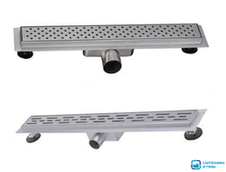 Трап для душевой  VIEIR с нерж. решеткой 700мм*70мм в Тамбове