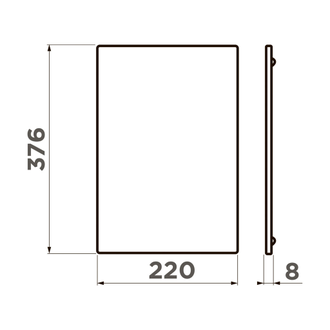 РАЗДЕЛОЧНАЯ ДОСКА OMOIKIRI CB-SINTESI-S WD (4999098) WOOD