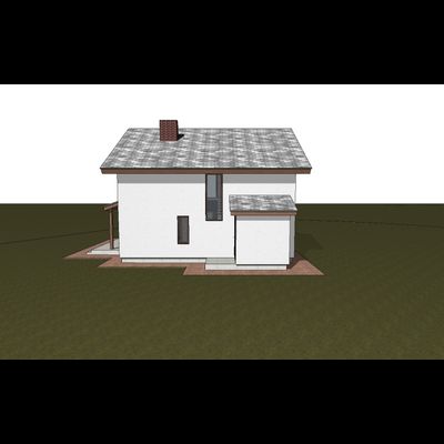 Двухэтажный дом с тремя спальнями 124м² (S74)