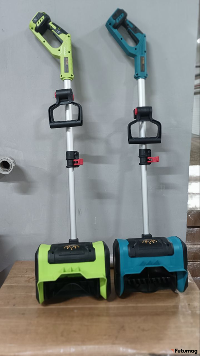 Снегоуборщик аккумуляторный IKINGI 600 Вт 3000 мАч синий