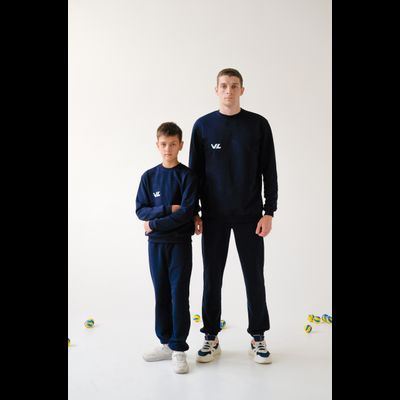 Спортивный костюм Volleylife темно-синий  (120-150 см)