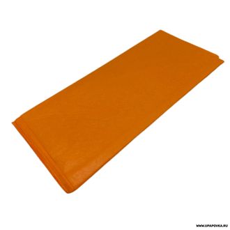 Бумага тишью  50 х 66 см Оранжевый 123