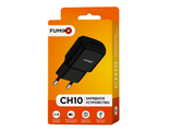 Зарядное устройство FUMIKO CH10 1USB 2.1A  черное