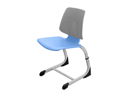 Школьный стул ШС-06 синий-серый