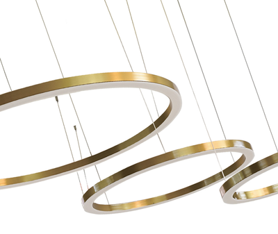 08253,36PA(3000K) Подвес Ровена латунь d40+60+80