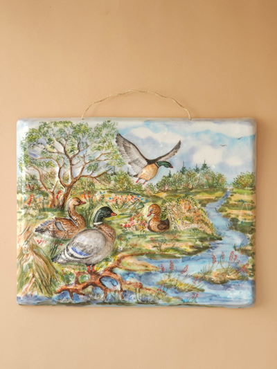 Утки (панно)