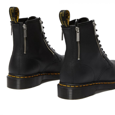 Dr martens on sale 1460 black nappa