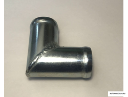 Трубка уголок 40*40мм металл, угол 90 гр. цена за 1 шт.