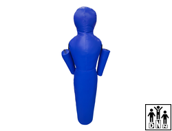 Манекен для борьбы одноногий МДБТ 3 (тент, высота 1,4 м, вес 25-30 кг) с подвижными руками