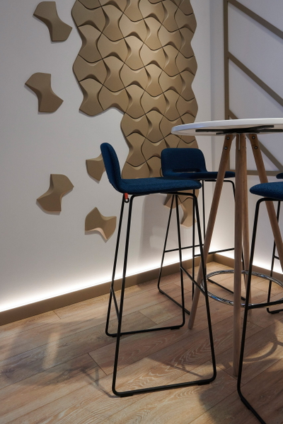 Гипсовая 3D панель "Элль"