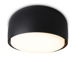 Ambrella св-к накл. спот GX53 max12W черный цилиндр d80x50 TECHNO SPOT TN71003 BK