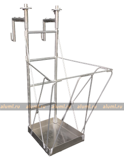 Площадка навешиваемая на строительные конструкции ПКА