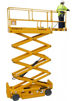 Аренда самоходного ножничного подьемника