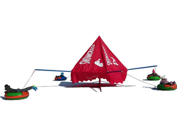 Карусель тюбинг зимний аттракцион