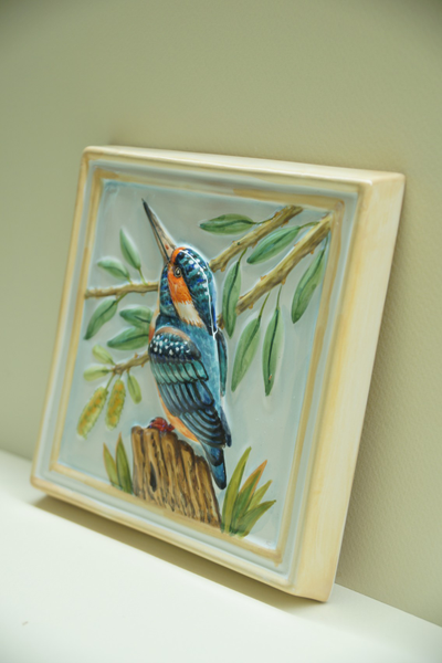 Зимородок (панно)