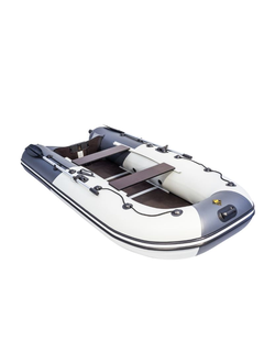 Моторная лодка Ривьера Компакт 3200 СК "Комби" светло-серый/графит