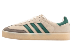 Ronnie Fieg x Clarks x Adidas Samba Green Beige