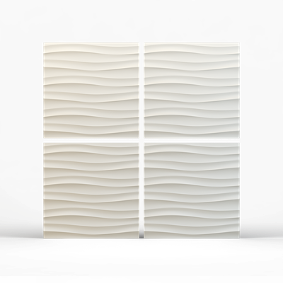 Гипсовая 3d панель "Волна горизонтальная мелкая"