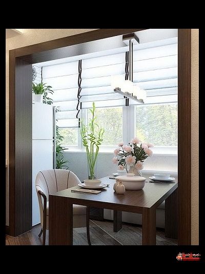 Арка на балконный блок под ключ