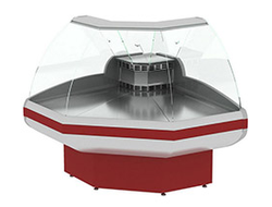 Витрина холодильная Cryspi Gamma-2 OC 90° угол внеш.