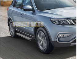 Пороги на Geely Atlas PRO (2021-…) Bmw-style V2