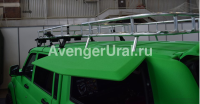 Багажник на крышу пикапа