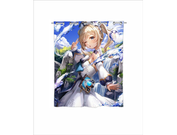 Штора в ванную Genshin Impact, Геншин Импакт №4