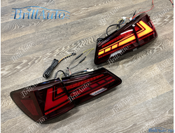 Стопы Lexus IS 05-12 красные с анимацией