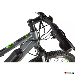 Электровелосипед Eltreco Walter (Серо-зеленый)