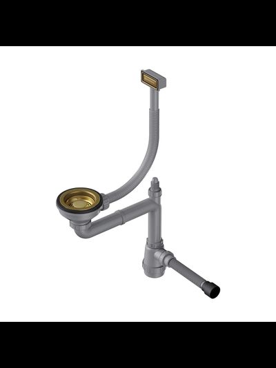 Арматура для одночашевых моек с прямоугольным переливом WK-1