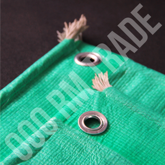 Тент тарпаулин 120г/м2 - 10x12м (усиленный край)