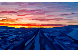 Шелопаева М. В. "Первый рассвет нового года"