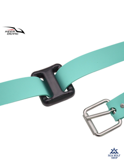 Ремень Keep Diving грузовой резиновый 150см красно-оранжевый