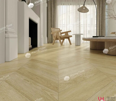 SPC ламинат Alpine Floor Chevron Дуб Ваниль Селект ECO 18-2 купить на vinyl-laminat.ru