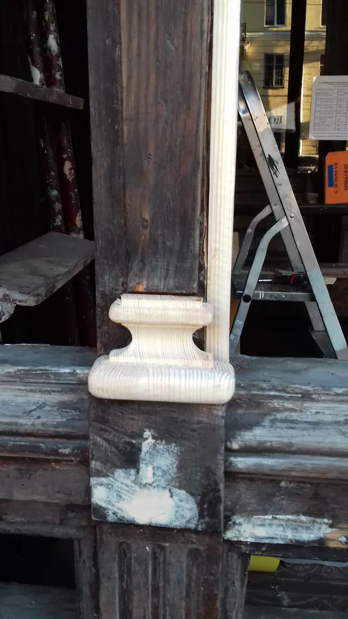 Восстановленный деревянный элемент