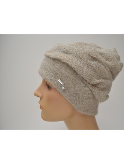 Шапка Италия Визио бежевая