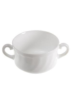 Бульонница 300 мл. d=98 мм. h=60 мм. с ручками штабелир. Трианон /6/24/