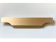 Ручка профильная RS-201, 160 мм (общая длина 197 мм), матовое золото