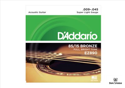 Струны для гитары D`ADDARIO EZ890 купить на сайте domstereo.ru