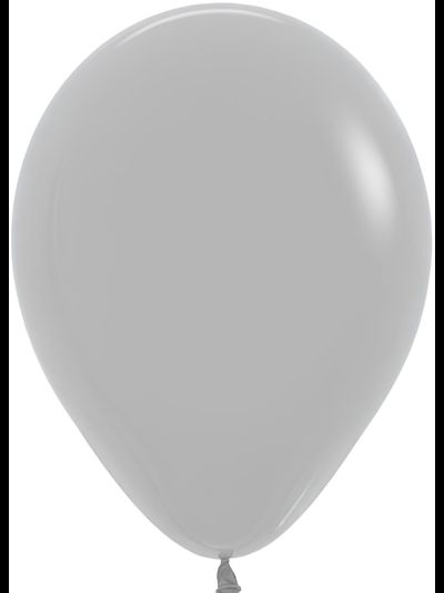 Воздушный шар серый пастель