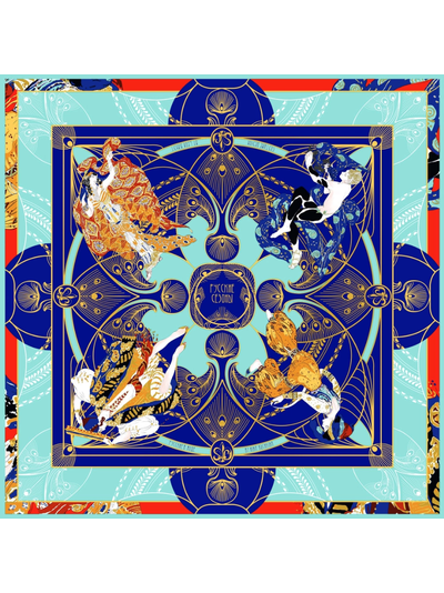 Платки "Русские в моде" в ассортименте