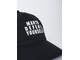 Кепка MANTO LOW PROFILE CAP DEFEND BLACK Черная фото логотип