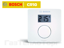 Проводной комнатный термостат Bosch CR10