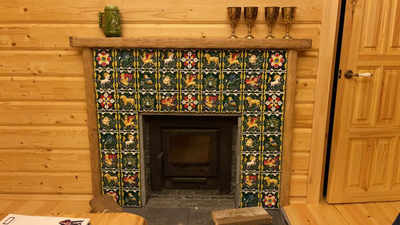 Адонис цветной (керамическая плитка)