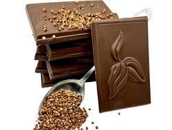 Молочный шоколад с гречкой