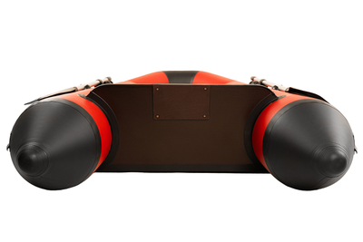 Моторная лодка Аква 2800 красный/черный с транца