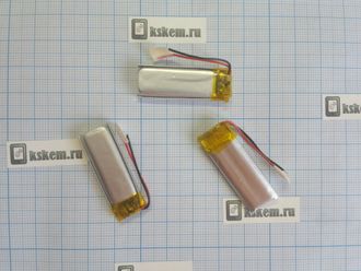 Аккумулятор с контроллером универсальный №34 (Li-ion, 3,7V) 120mah (35*12*4)